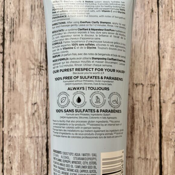 L'Oreal Paris EverPure Sulfate Free Restore Conditioner Vitamin C 6.8 oz NEW - Picture 5 of 7
